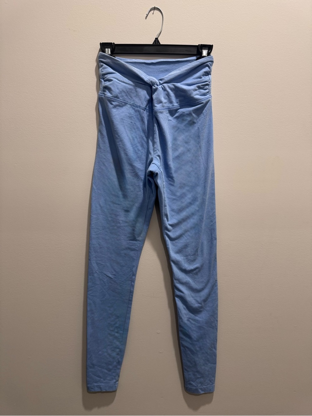 PINK Victoria's Secret Light Blue Twisted-Waist Leggings